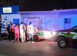 Taxista se resiste a ser asaltado y es agredido a balazos en la calle Sol en Salamanca.