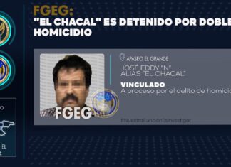 “El Chacal” es detenido por Agentes de Investigación Criminal, mató a un hombre y a una mujer en Apaseo el Grande.