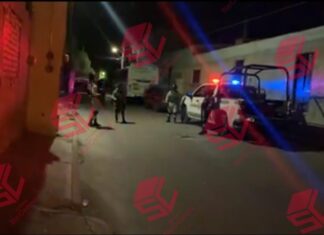 Enfrentamiento entre civiles armados y policías municipales dejo un saldo de un civil muerto y un policía herido, en Salvatierra.