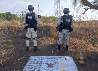 Elementos de la Guardia Nacional aseguran 160 dosis de droga en Celaya; no hay detenidos