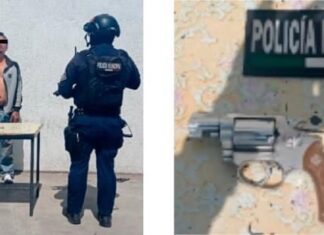 Policía municipal de Celaya frustra robo en una taquería, detienen al responsable.
