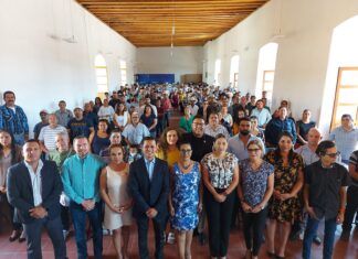 Rinden protesta nuevos delegados de colonias y comunidades en Salvatierra.