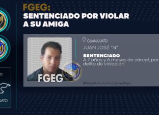 En la cárcel por violar a su amiga en Guanajuato.