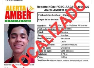 Localizan sin vida a joven leones desaparecido hace diez días.