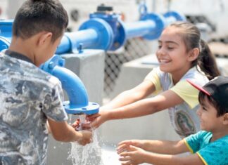Con equipamiento de pozo terminan 30 años de sequía en Puerto de Valle, En Salamanca.