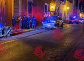 Motociclista gravemente lesionado luego de derrapar en la calle Hidalgo en Salvatierra