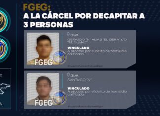 La FGE esclarece el asesinato de tres personas que fueron privadas de la libertad, sus restos fueron encontrados dentro de bolsas plásticas, en la colonia Valle Hermoso de la ciudad de Celaya, el pasado 23 de mayo.