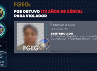 BRIGIDO “N” ha sido sentenciado a más de 150 años en la cárcel, culpable de violación y corrupción de menores.