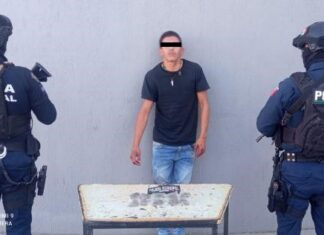 DETIENE POLICÍA A HOMBRE CON DROGA