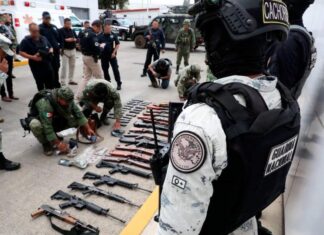 Detenidos, armas y vehículos asegurados, resultado de operativo en #SanJuanNuevo