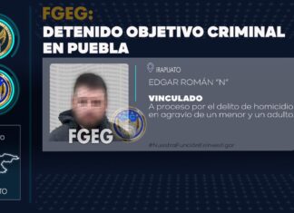 Agentes de AIC detuvieron con orden de aprehensión a un objetivo criminal en Puebla.