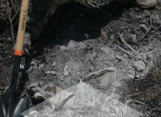 Localizan fosa clandestina en Cañada d Caracheo en Cortázar, se desconoce la cantidad de cuerpos que podría haber.