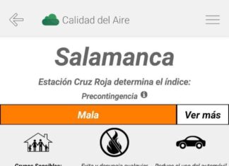 *Activación Pre Contingencia por SO2 en Salamanca*