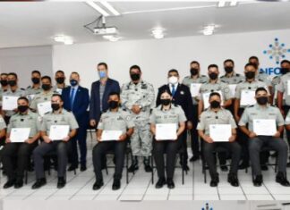 Reciben 27 elementos de la Guardia Nacional constancias del INFOSPE