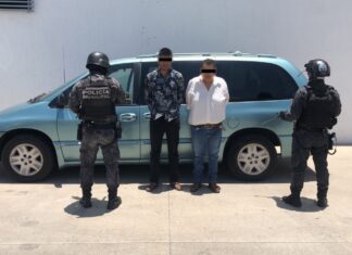 DOS HOMBRES SON DETENIDOS POR ROBO A JOYERÍA EN CELAYA.