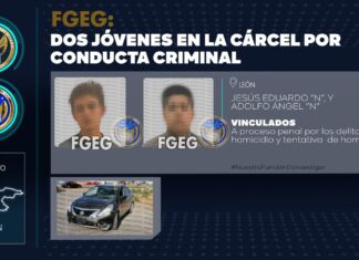 Vinculan a proceso a dos sujetos por los delitos de homicidio de policías en León.