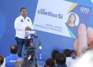 Gobernador de Guanajuato presenta en Pénjamo tarjeta «Contigo Sí».