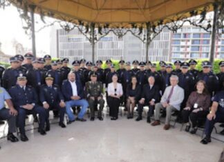 SE SUMAN MÁS ELEMENTOS DE POLICÍA EN FAVOR DE LA SEGURIDAD DE LEÓN