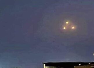 Avistamiento de ovnis en la frontera se México y Estados Unidos.