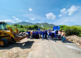 Más de 32 millones de pesos aplicados en obras publicas en el mes de junio en Salvatierra.