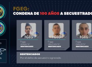 Con 100 años de cárcel, la carrera delictiva de tres sujetos quedó finiquitada, de por vida.