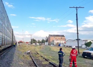 Un hombre murió arrollado por el tren en el cruce de las vías entre las calles Zaragoza y Albino García, en Salamanca.