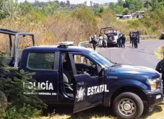 Elementos de la GN y la Marina se enfrentaron contra un grupo armado en Texcaltitlan en el Estado de México.