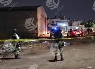 Localizan restos humanos en bolsas de plástico en la colonia Emiliano Zapata en Celaya.