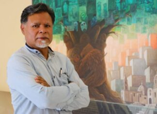 Artista salmantino expone su majestuosa obra pública