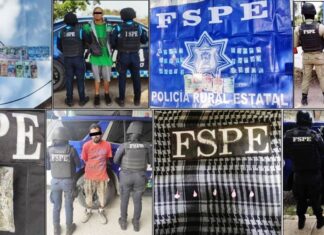 FSPE detienen a cuatro y aseguran más de 150 dosis de diversas drogas.
