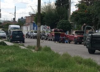 Asesinan a agente vial en la colonia La Luz en Juventino Rosas