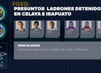 El Agente del Ministerio Público logro que seis hombres que robaron una gasolinera y una motocicleta sean vinculados a proceso penal.