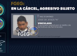 Agresivo carnicero en estado de ebriedad, intentó asesinar a su esposa, en Valle de Santiago y luego, arrepentido, trató de suicidarse.