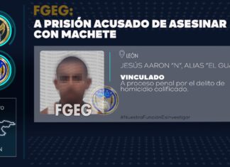 Jesús Aarón «N» alias «El Guare» fue vinculado a proceso por el delito de homicidio calificado en León