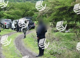 Localizan los cuerpos sin vida de tres personas en un camino en la comunidad de Las Cañas en Valle de Santiago.