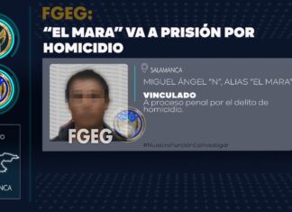 “EL MARA” fue detenido por asesinar a balazos a un hombre en la colonia Villa Salamanca 400.