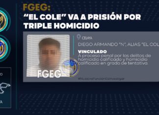 La FGEG esclarece triple homicidio ocurrido en Celaya