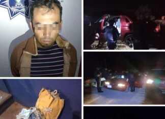 Policía Municipal detuvo a un hombre por no acreditar la propiedad de dos costales con mineral en la comunidad del Cubo en Guanajuato