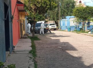 Ataque armado dejo un saldo de una persona sin vida y una más herida en la colonia Alfredo Vázquez Bonfil en Celaya