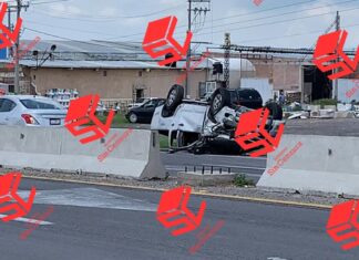 Una mujer fallecida y cuatro lesionados en un choque en la carretera Celaya – Salvatierra.