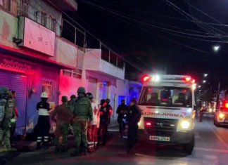 Ejecutan a un hombre en la esquina de las calles Aldama y Río Bravo en Salamanca.