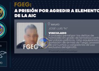 En la cárcel criminal que intentó privar de la vida a elementos de la AIC, en Irapuato.