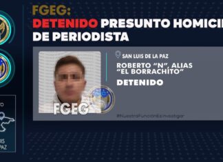 Fiscalía del Estado detuvieron a presunto implicado en el asesinato del periodista de San Luis de la Paz.