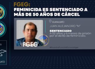 JUAN ALEJANDRO “N” le quitó la vida a su pareja. Apuñaló su corazón y pulmón hasta asesinarla, ahora pagará con más de 50 años en la cárcel.