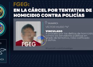 Es vinculado a proceso penal, el hombre que enfrentó a policías salmantinos, huyendo en una camioneta Mazda robada, el pasado 25 de julio.