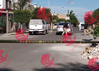 Motosicarios ejecutan a un joven en Los Olivos en Celaya.