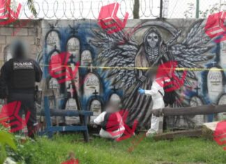 Decapitan a hombre y dejan su cabeza en un altar a la Santa Muerte