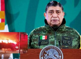 Bloqueos y ataques del CJNG al creer que sus líderes habían sido detenidos; SEDENA