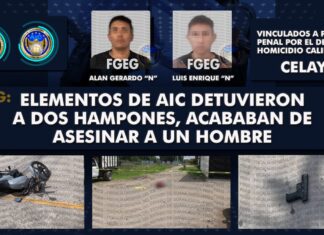 LUIS ENRIQUE “N” y ALAN GERARDO “N”, fueron detenidos y vinculados a proceso.