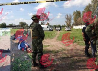 Los cuerpos sin vida de un hombre y una mujer fueron localizados al interior de una escuela abandonada en San Miguel Octopan, en Celaya.